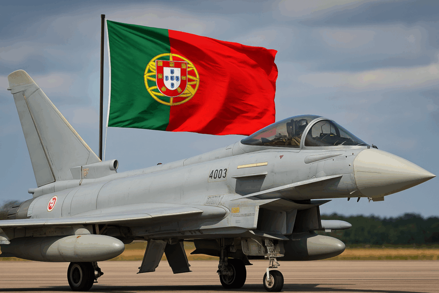 Portugal está pronto para receber os Eurofighters