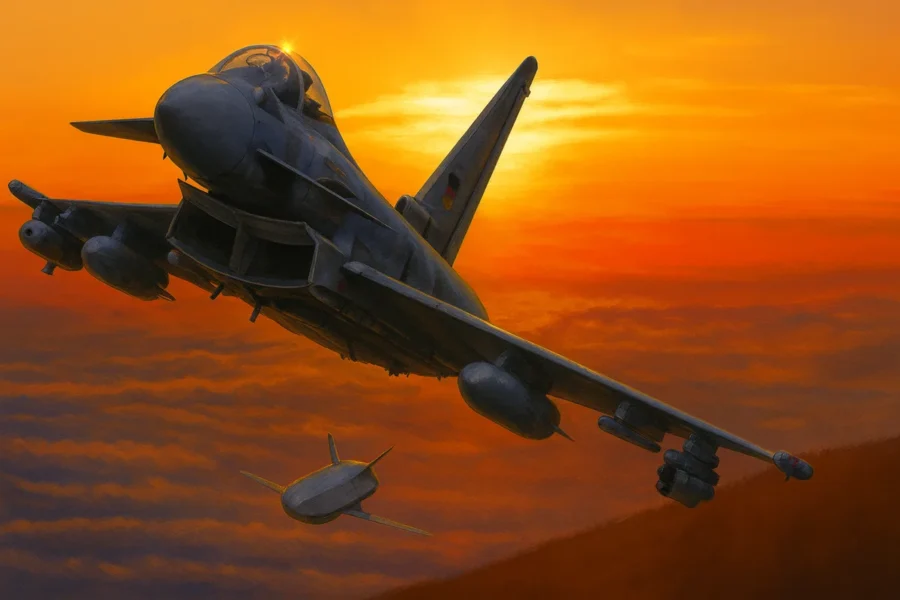 Eurofighter Typhoon: la bestia nacida en Europa