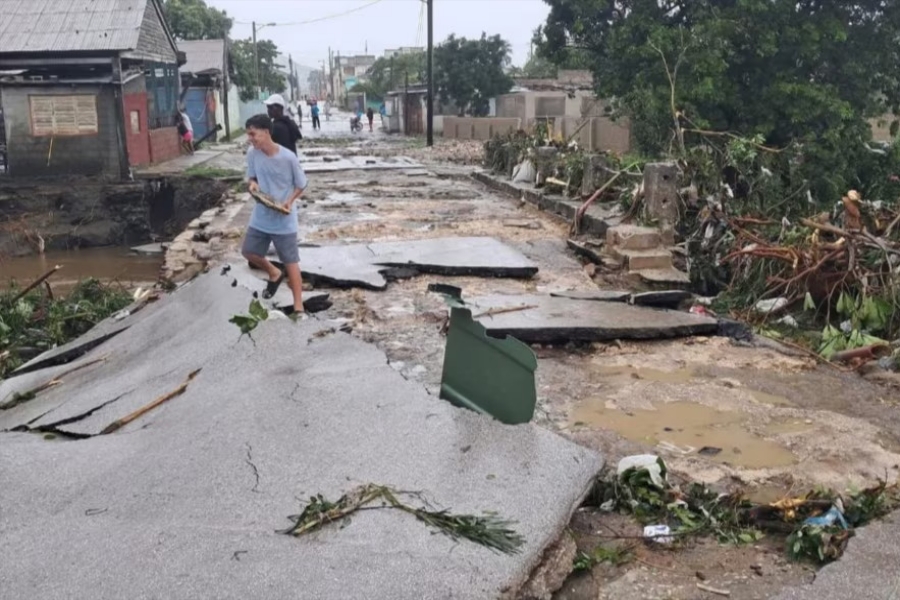 Daños causados por el huracán Melissa