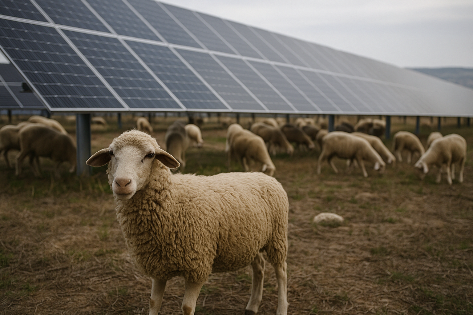 Pastoreo y placas solares: ¿futuro sostenible o estrategia de marketing?