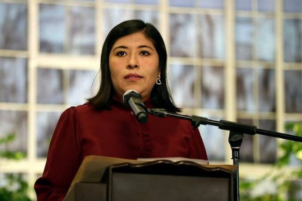 Betsy Chávez ,primera ministra durante el gobierno de Pedro Castillo