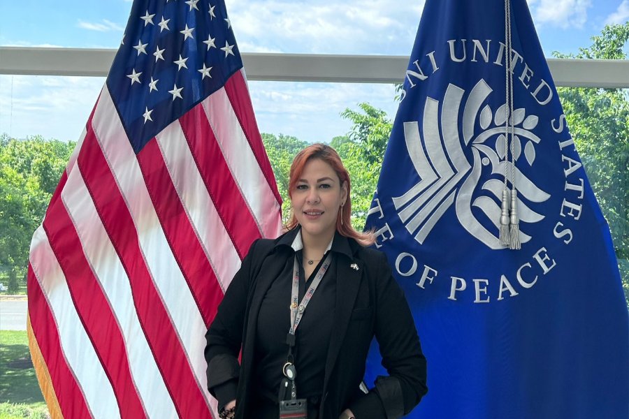 La opositora al gobierno nicaragüense, Alexa Zamora