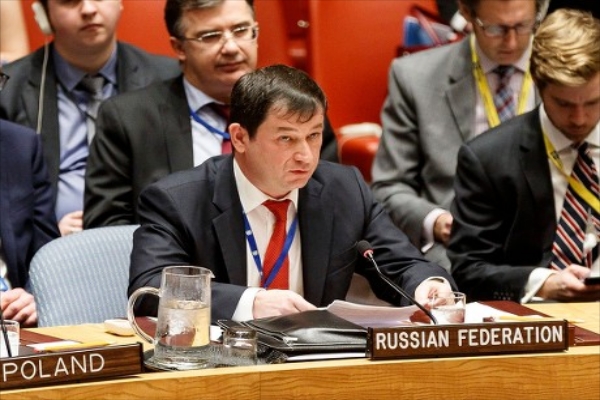 Dmitry Polyansky, primer representante permanente adjunto de Rusia ante la ONU
