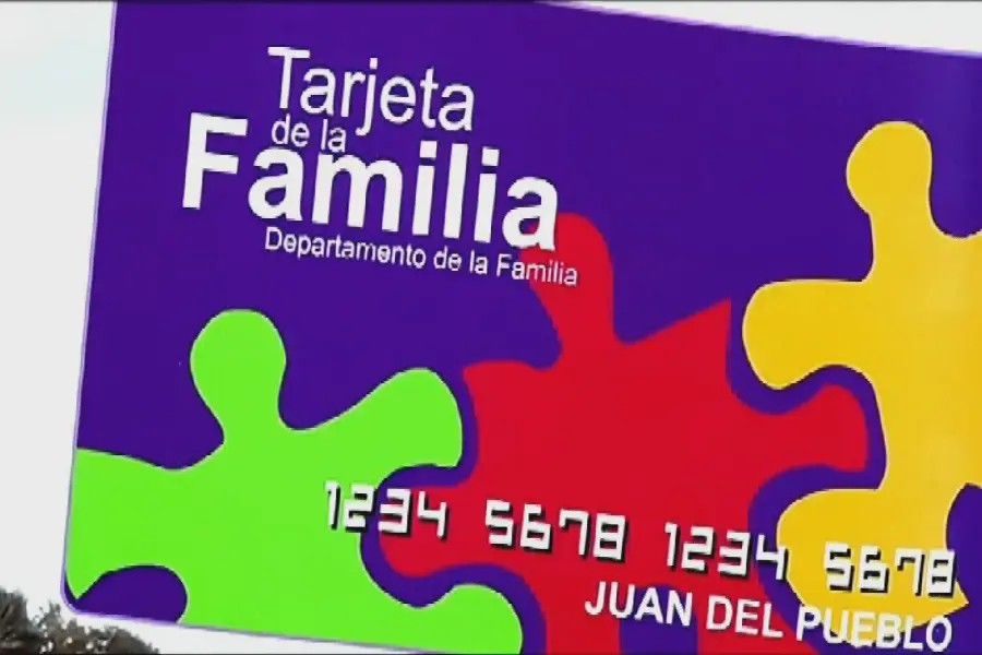 Fondos PAN tarjeta de familia