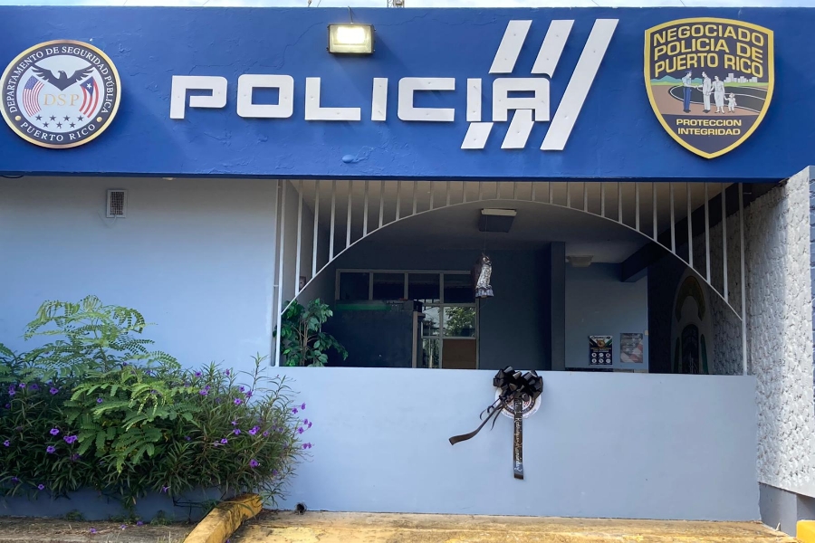 Cuartel de la Policía en el casco urbano de Río Grande