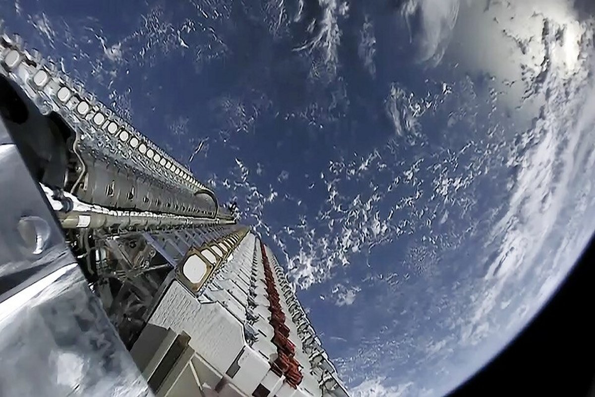 Satélites Starlink internet