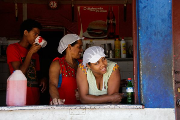 Comercio local en Cabo verde