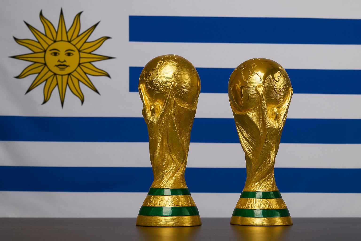 Uruguay copas del mundo de Fútbol