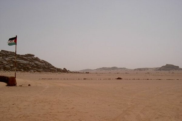 Tifariti, frontera del Sahara ocupado