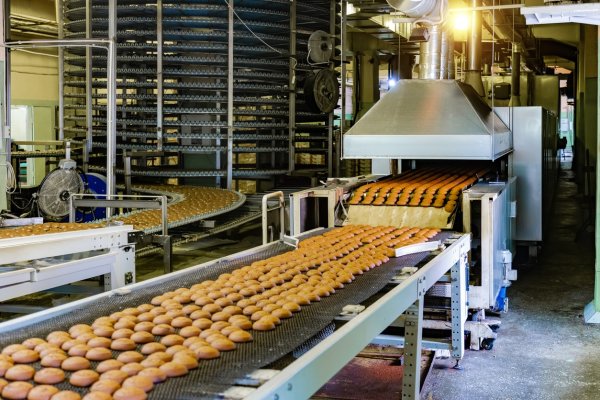 Línea de producción industria alimentária
