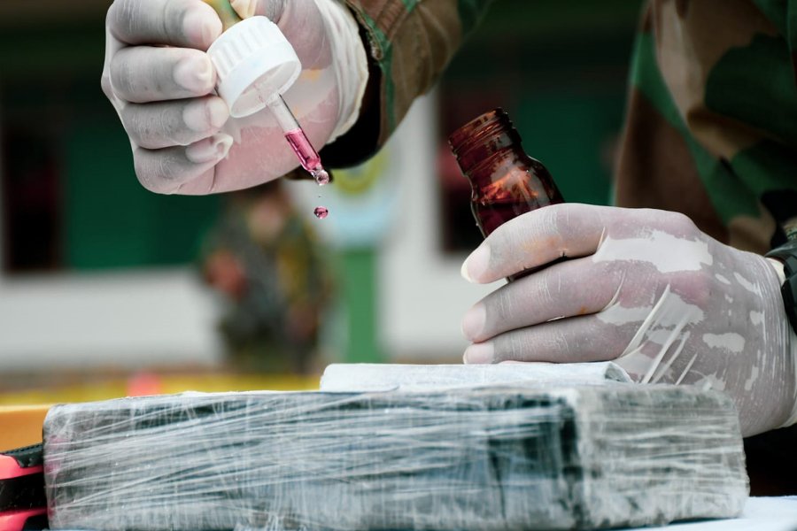 Operativo antidroga en la UPEA