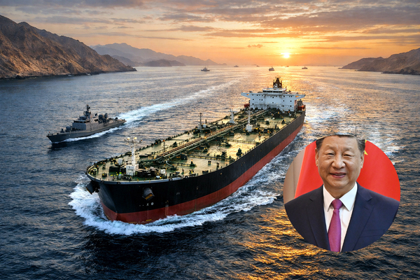 Primer petrolero cruza Ormuz… pero no en dólares sino yuanes chinos