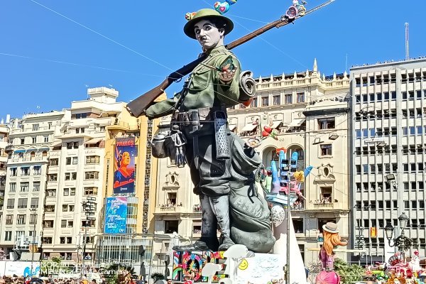 Falla Plaza del Ayuntamiento. Valencia 2026