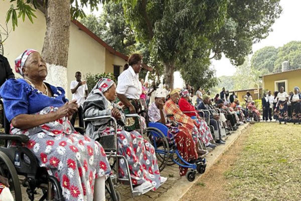 Residencia de ancianos en Maputo, Mozambique