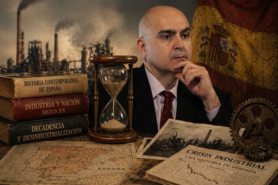 Francisco Torres pondrá fecha, memoria y profundidad a la decadencia española