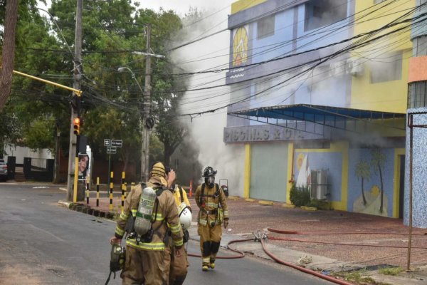 Incendio urbano y bomberos