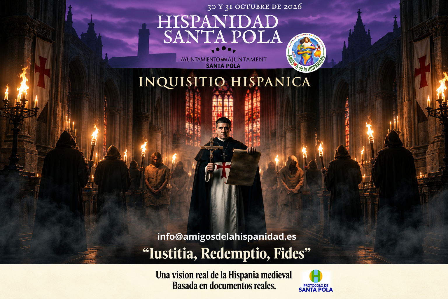 Santa Pola acoge en octubre un congreso sobre las “Inquisiciones”, en plural, frente a la Leyenda Negra